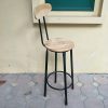 Ghế Bar Chân Sắt Có Tựa